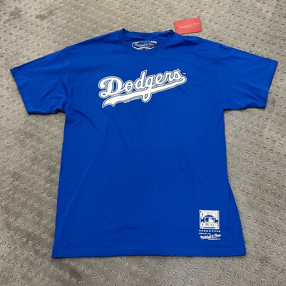 NEW Mitchell & Ness LA Dodgers Men’s Size L T-Shirt Cooperstown - Picture 1 of 4